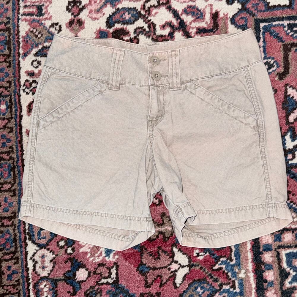 The North Face 4 Khaki 100% Cotton Shorts‎ AS IS